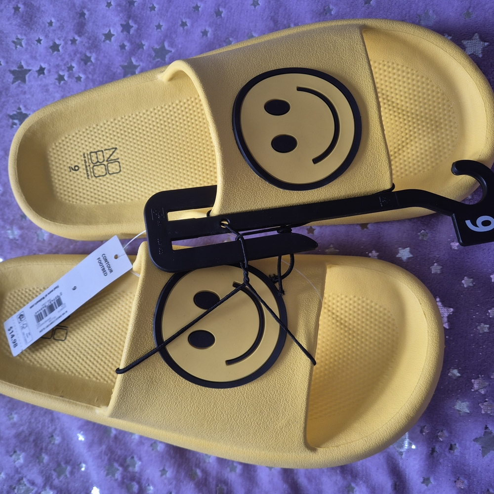 Yellow Smiley Kids Slides